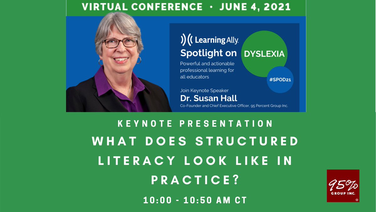 In this session, Dr. Hall will share examples of instructional routines for teaching phonemic awareness, phonics, and word study that align with the Science of Reading research. Use Promo Code SPODEDU for a $20 discount off the Premium Pass. 95pg.info/3fLptv6