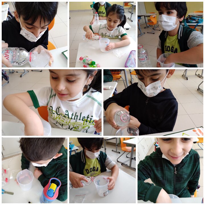 İTÜ Eta Vakfı Batıkent Doğa Koleji 1.sınıf öğrencileri Şu Canavarı deneyinde sodyum plaknatc  üzerine dökülen suları yuttu. Bebek bezleri böyle yapılır. <a href="/GuldenOnat/">Gülden ONAT</a> <a href="/DogaOkullari/">Doğa Koleji</a> <a href="/KvancBarlas/">Kıvanç Barlas 🇹🇷</a>