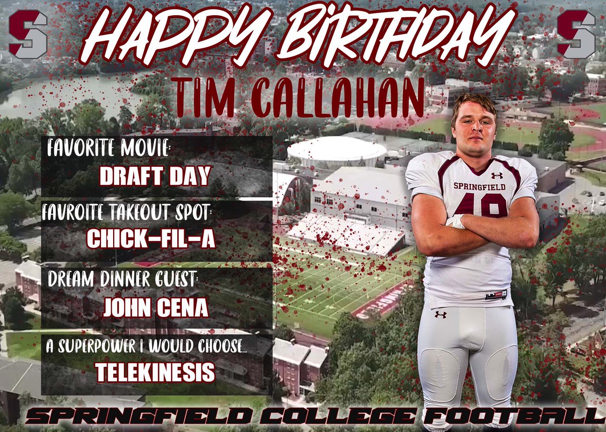 Happy Birthday, <a href="/TimCallahan99/">Tim Callahan</a>!
#HAVEADAY