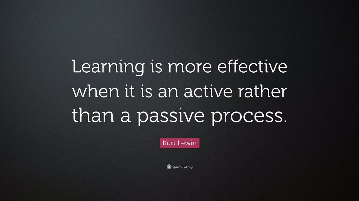 MouseTrojan's tweet photo. Maybe it’s not just learning that is more effective when it is an active process...🤔

Change, community development, growth, protest...??? https://t.co/fLRHqs1KxL