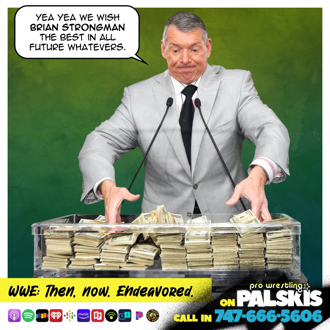 PWPalskis's tweet photo. When #WWE releases yet another handful of talent the show topic just sort of falls into our lap! It's “Then. Now. Endeavored!” The Current state, and future of WWE now at https://t.co/qJ6w5Xxcoz and all pod spots!
#aliesterblack #lana #rubyriott #buddymurphy #BraunStrowman https://t.co/HNenROHbHl