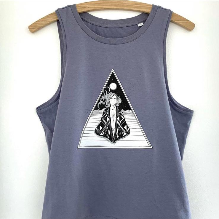 w_wood12's tweet photo. Available in lava grey and now pink in the Etsy shop! 100% cotton and screen printed with my own illustration https://t.co/Gh3rCuq6nY Thanks all! #etsy #printedtop #illustrationart #meditation https://t.co/J91Bf83rl9