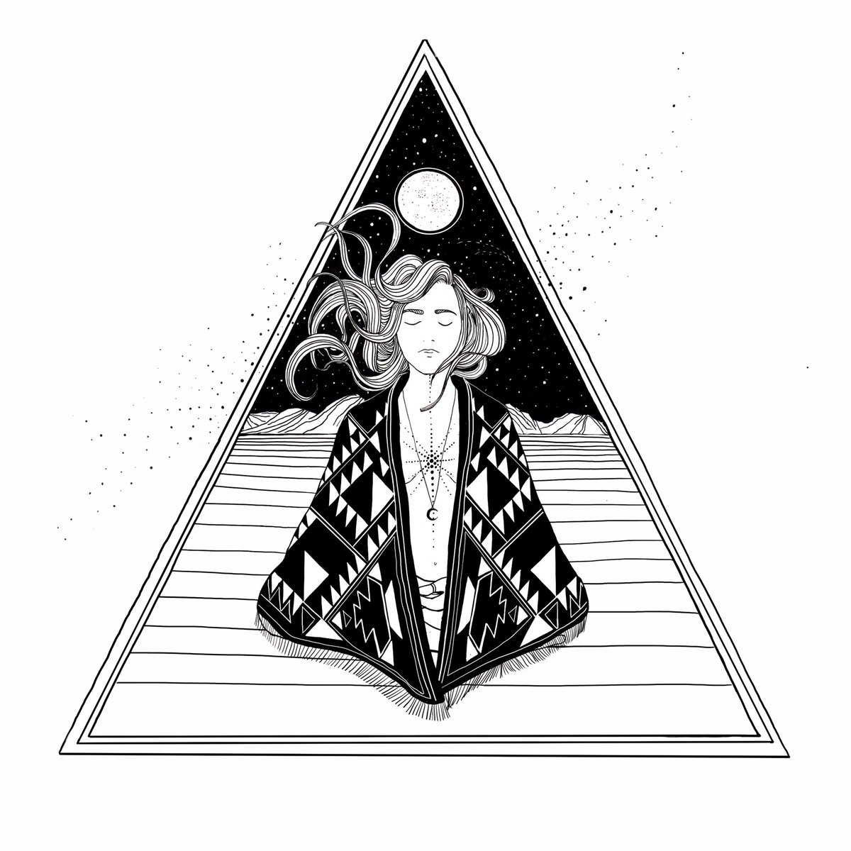 w_wood12's tweet photo. Available in lava grey and now pink in the Etsy shop! 100% cotton and screen printed with my own illustration https://t.co/Gh3rCuq6nY Thanks all! #etsy #printedtop #illustrationart #meditation https://t.co/J91Bf83rl9