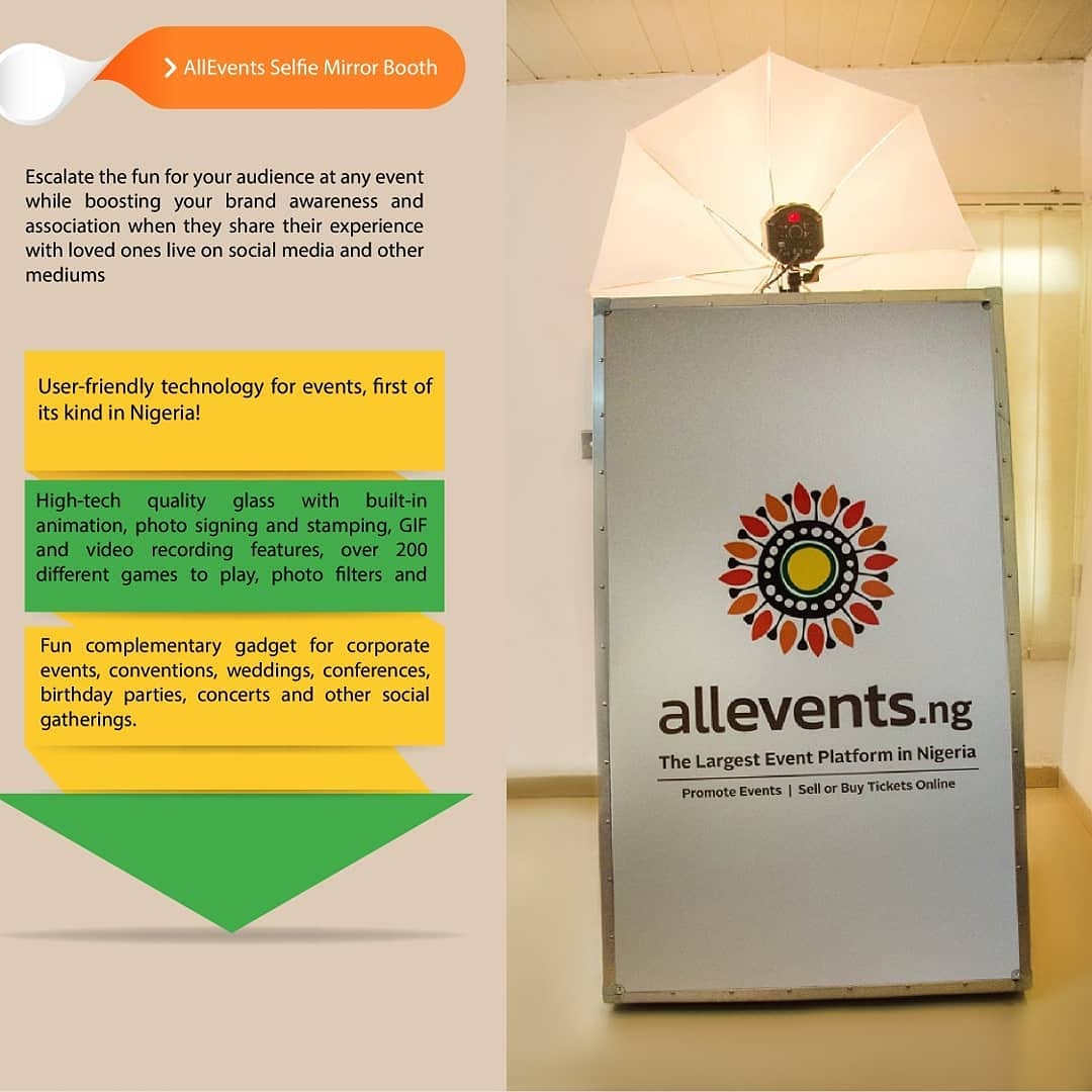 AlleventsNg's tweet photo. Add an extra fun element to your event #bellanaijaweddings #bellanaija #lagos #ScaleUpYourReach #abujatechfriday #abujaplug https://t.co/m0PPdn0sQ2