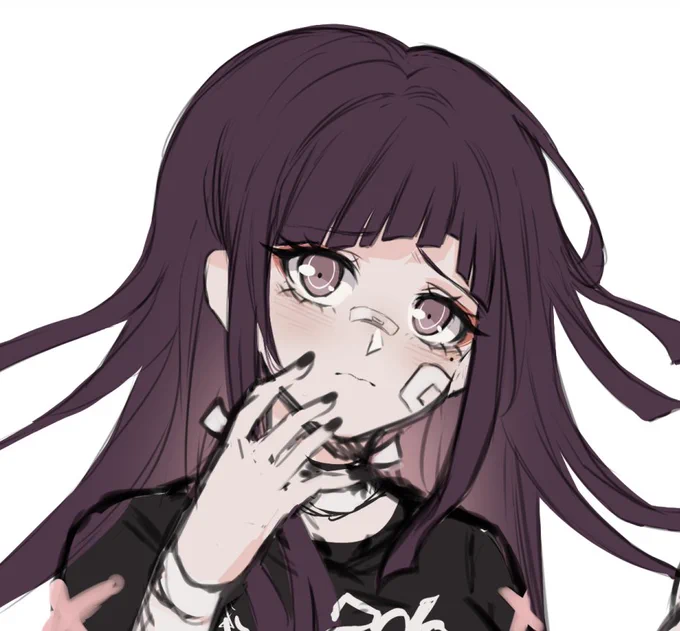 Mikan daaaaaaaaay 🥰🥰💉

Inking and coloring her nowwwwwwwwwwwwww
https://t.co/dOJ41hKoPv 