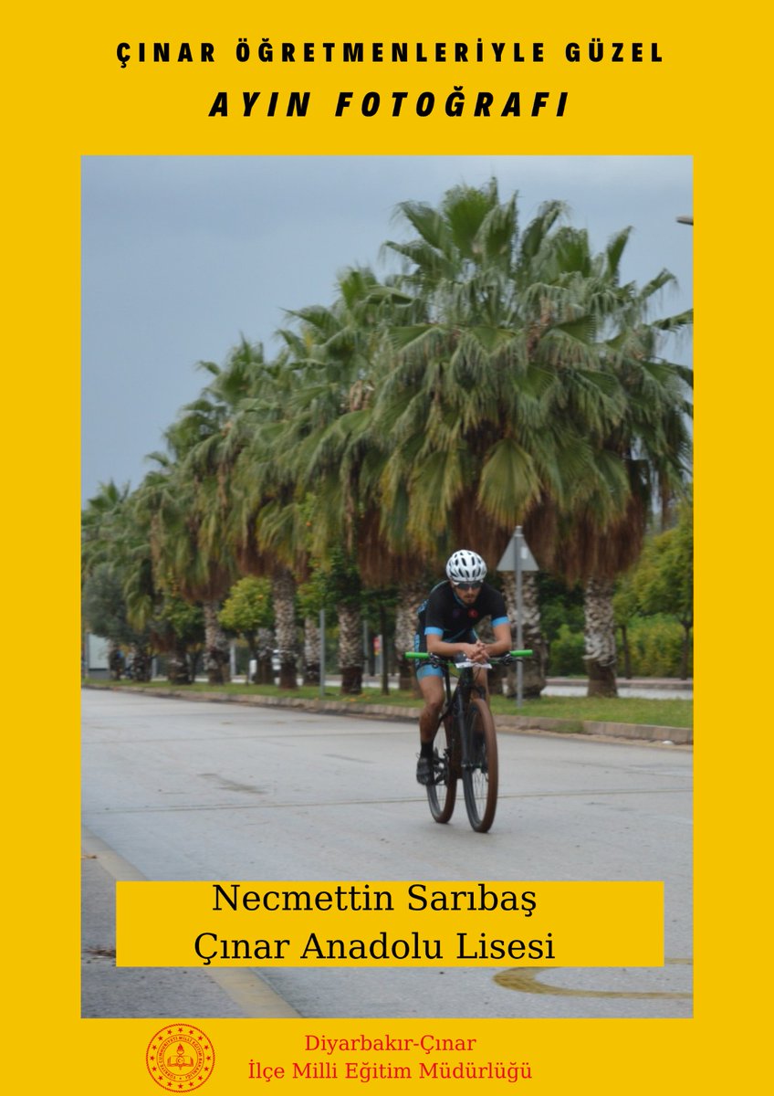 İlçemiz genelinde düzenlenen "Çınar Öğretmenleriyle Güzel Projesi" kapsamında Mayıs ayının en değerli fotoğrafı Çınar Anadolu Lisesi'nden Necmettin Sarıbaş'ın fotoğrafı seçilmiştir. Öğretmenimizi tebrik ederiz.
<a href="/Gbyknalcc/">Güher Sinem Büyüknalçacı</a> 
@YUKSELARSLAN217 
@yusufguzel0621 
@NecmettinSrbs