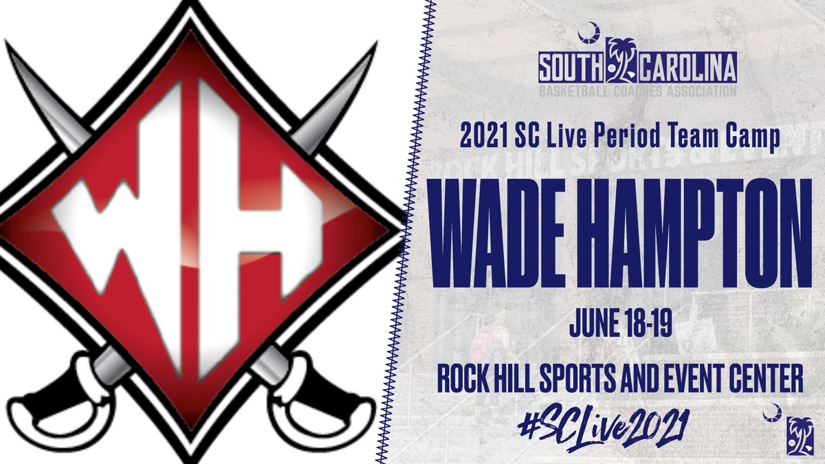 SCBCA's tweet photo. These teams will be a part of the 70+ high schools in the South Carolina NCAA live period team camp event June 18-19 at the Rock Hill Sports and Event Center! #SCLive2021
Travelers Rest
Wade Hampton
Westside
Westwood https://t.co/JrmDBUqd9h