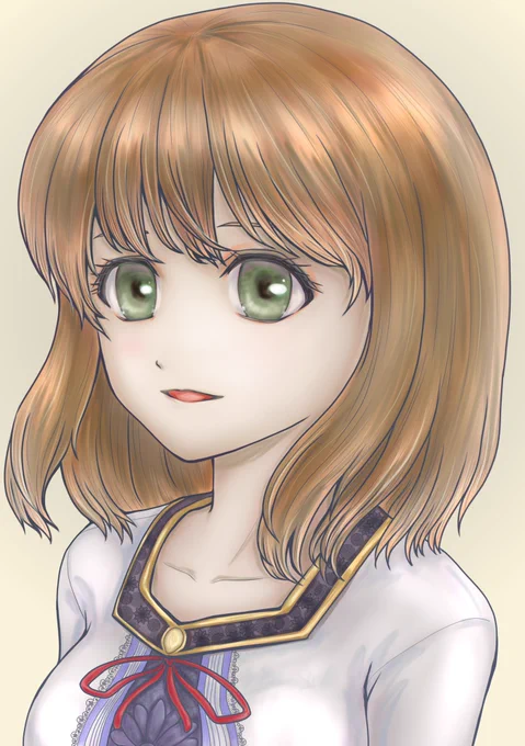#イラスト GtC塗りといくつかのレイヤー効果を導入して塗ってみた 特にレイヤーの使い分けは、いきなり世界が変わった感がある……  技術が増えると絵を描くのはとても楽しい 次の制作へのモチベーションも出来た、頑張ろう