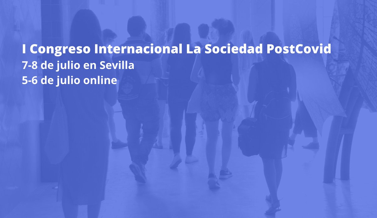 ¿Te dedicas a la #investigación? Envía tu propuesta para participar en el I Congreso sociedadpostcovid.com

🧠Psicología
⚖️Ética y valores sociales
📰Comunicación social
🪙Economía y Derecho
💹Modelos de negocio y Mercado de trabajo
📚Educación
🏙️Ciudad y Espacio Público