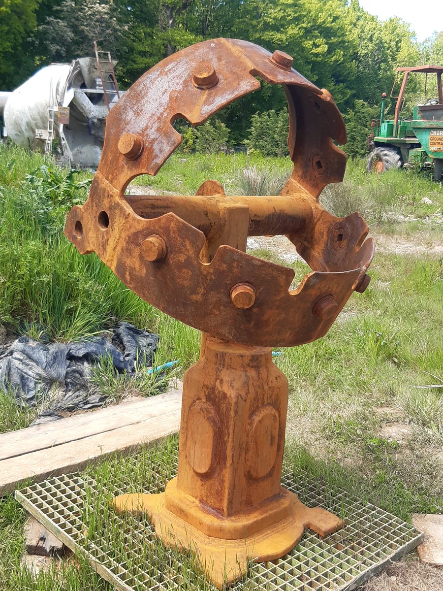 MarkGoodchild7's tweet photo. #sculpture #prowess ##patenised #2nd piece for #Kingston sculpture trail #rustinpiece https://t.co/fOozH0vIYT