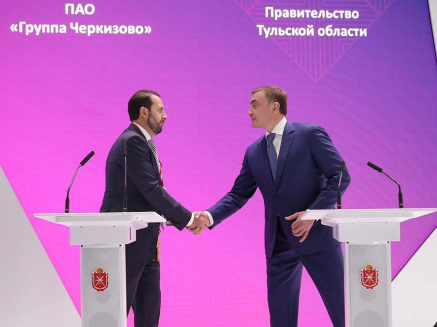 «Группа Черкизово» построит завод по переработке птицы в Ефремове. Соответствующее соглашение сегодня, 3 июня, подписали на XXIV #ПМЭФ губернатор Тульской области Алексей Дюмин и председатель Правления ПАО «Группа Черкизово» Сергей Михайлов.
mk.tula.ru/news/n/gruppa-…