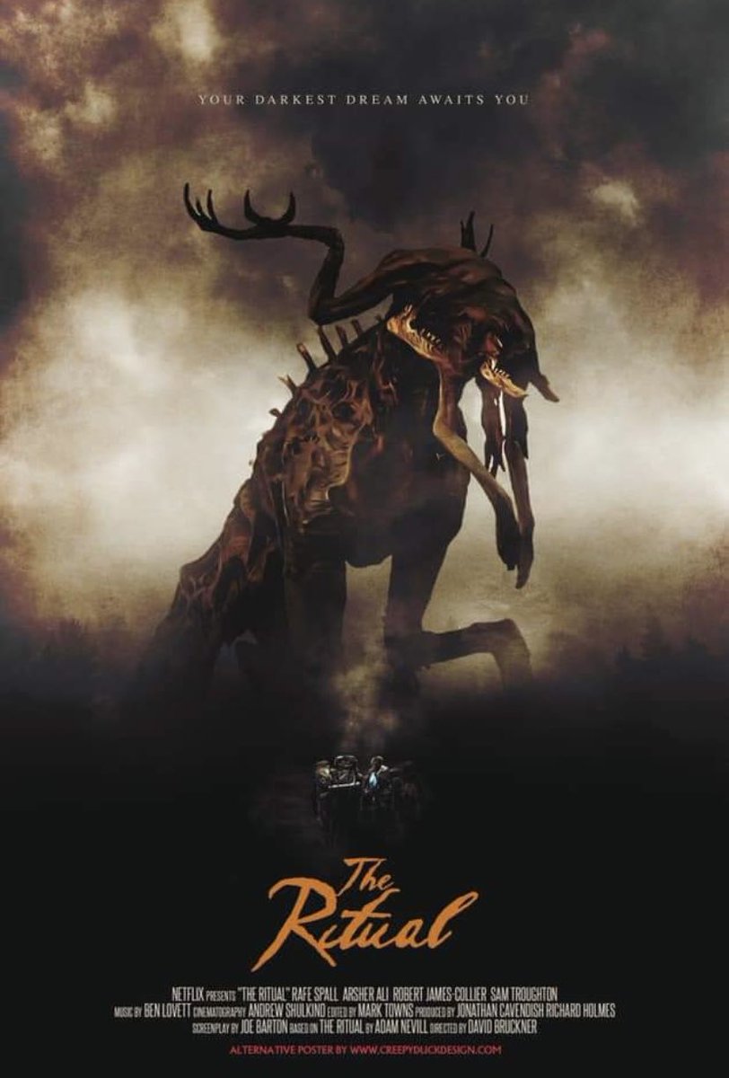 Love this fan art poster for #theRitual #sounddesign #horror #fanart #film
