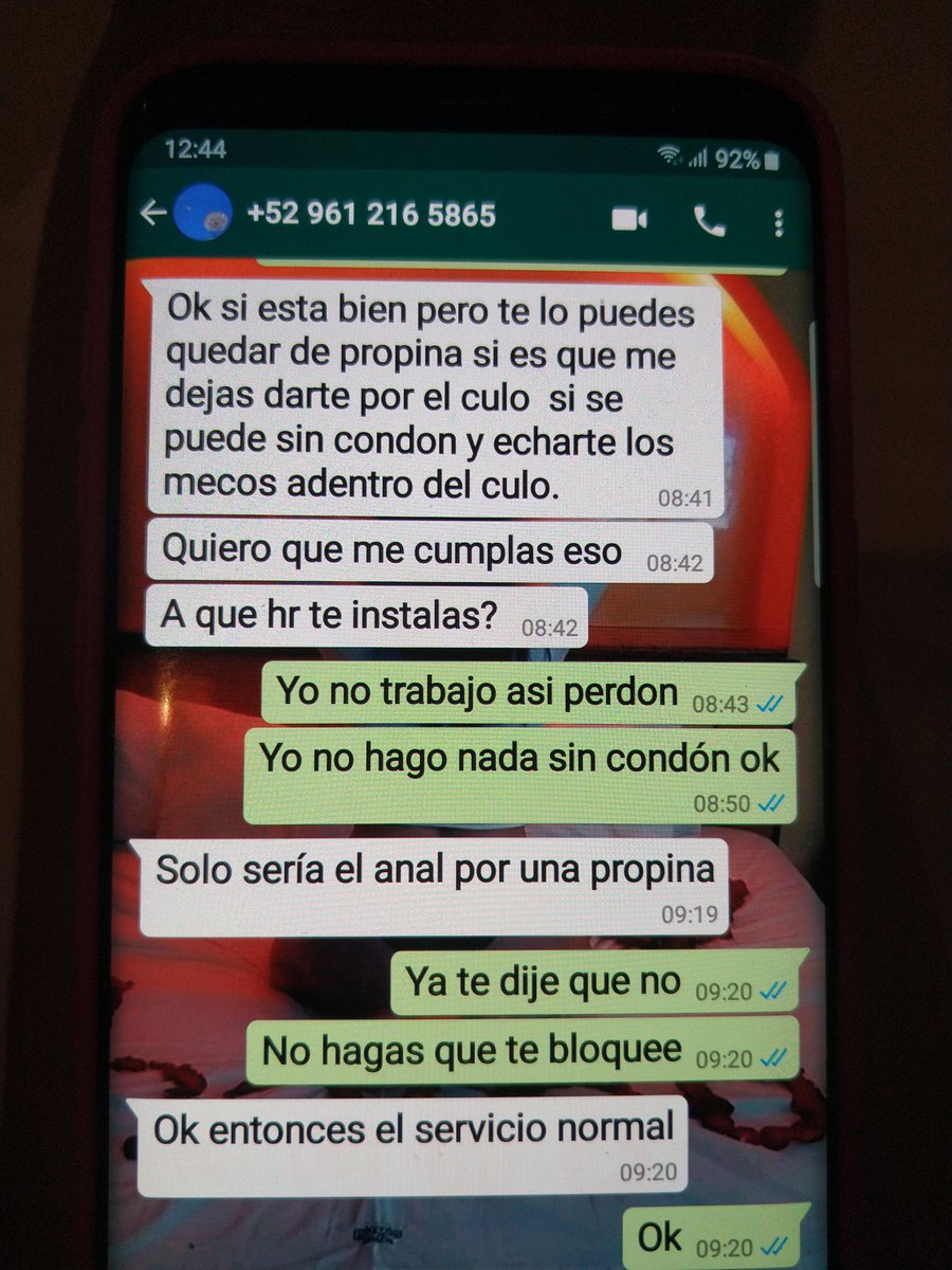 ShainaZd12's tweet photo. #Shainaliebers  cita al 5551569761
https://t.co/8Oj8LHFRMD hola buenas tardes aquí les dejo a una persona de la ciudad de #TuxtlaGutiérrez que lo que hace es molestar el me adelantó 1000 pesos del servicio pero ya estando aquí quería hacer cosa que yo no hago que ma por el 😠 https://t.co/Gnm3uNbNU8