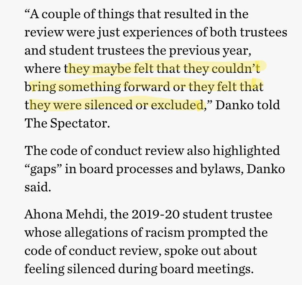And <a href="/HWDSB/">HWDSB</a> continues their pattern of gaslighting⬇️🧵⬇️
Chair Danko, there's no "maybe" about the silencing Ahona experienced, it's not something she just "felt"! IT IS WHAT HAPPENED! Stop the insidiously violent attacks to discredit her experiences. This is my daughter's life!