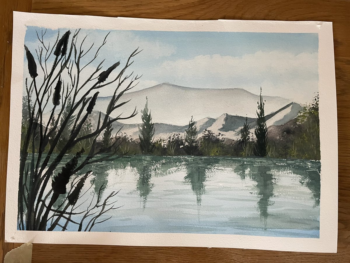 MimiYuki14's tweet photo. Going back to basics with #watercolorpainting 🙌🏼 https://t.co/cQDu2cGtli