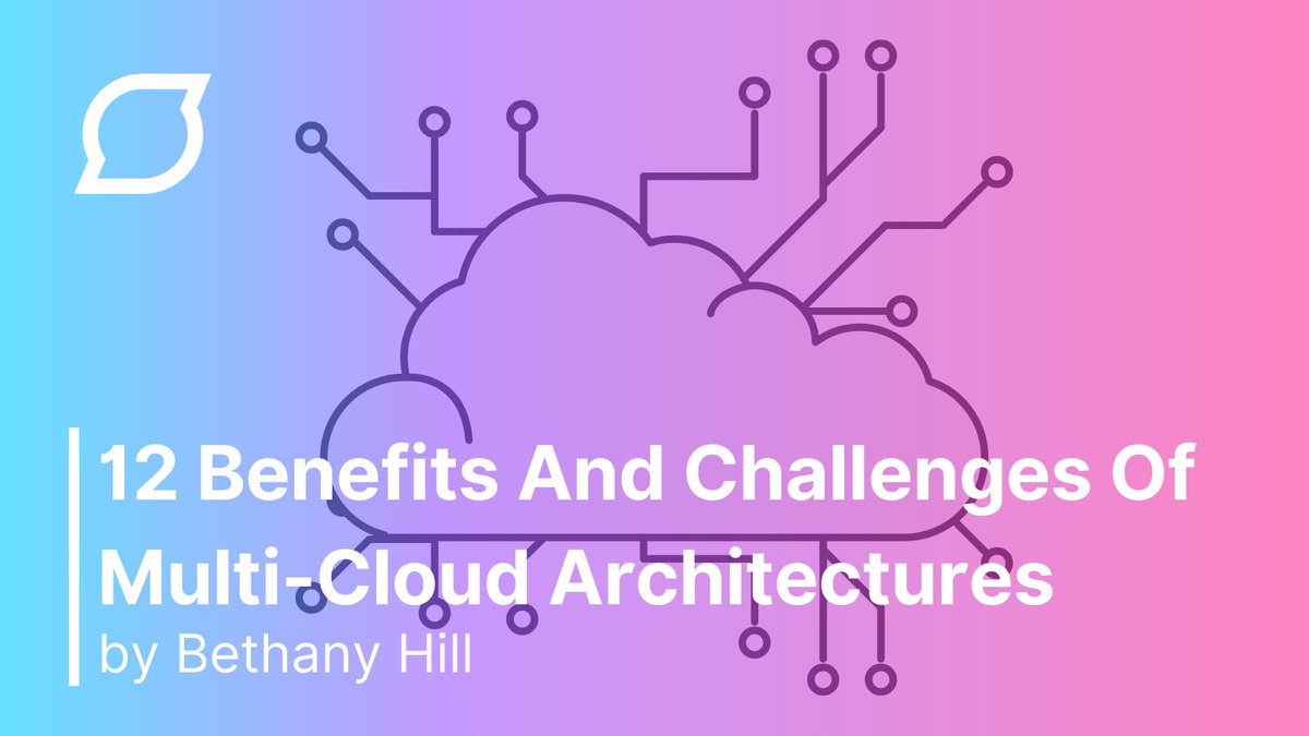 If you are one of the companies looking at rolling out a #MultiCloud strategy or architectures for key applications, this blog is for you.

Benefits And Challenges Of Multi-Cloud Architectures: hubs.li/H0PwfYn0