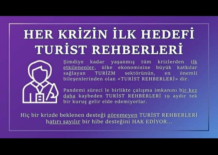 gitcemben_'s tweet photo. @haluklevent @ekrem_imamoglu @RTErdogan @suleymansoylu @drfahrettinkoca #turistrehberlerihibedesteğiistiyor #turistrehberlerihibedesteğiistiyor https://t.co/K2NwElc7qA