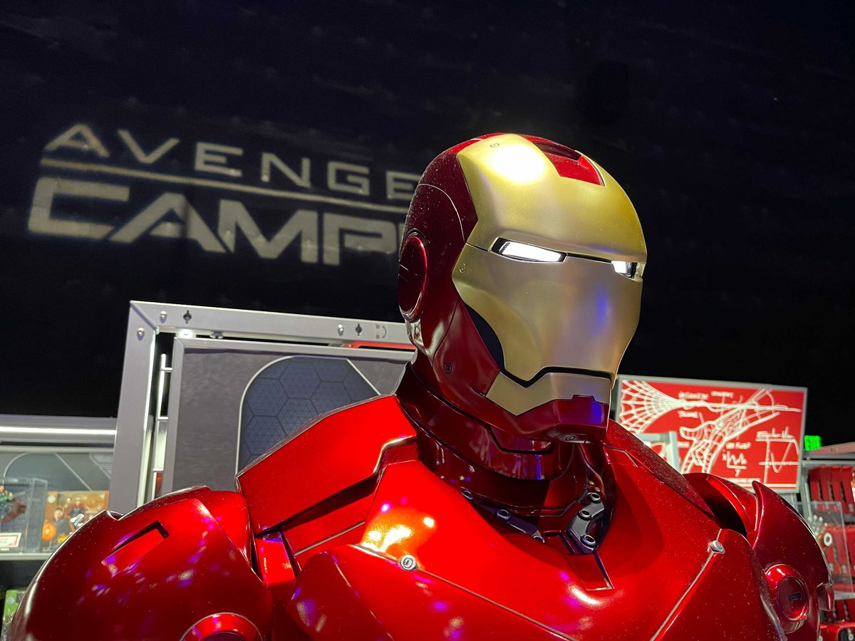 dlnt's tweet photo. #AvengersCampus has a $7950 Iron Man statue for sale. No Legacy Passholder discounts apply. https://t.co/3nosEMxvYR