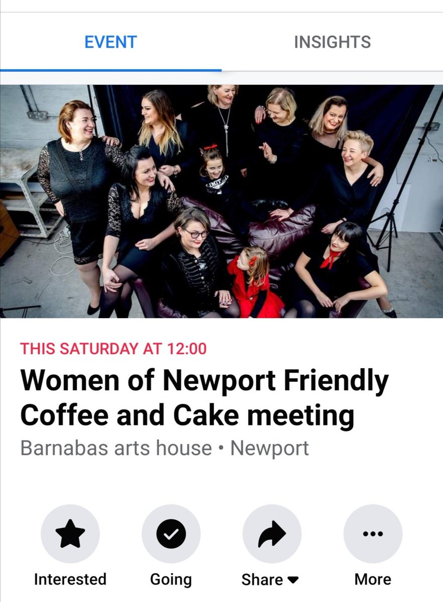 WomenOfNewport's tweet photo. Don't forgot! This Saturday at 12pm at @BarnabasArts 🙂 grab a cake and coffee, or lunch and tea, and meet new local women 🍵🍰  #newport #womenofnewport https://t.co/qClmcY4PKv