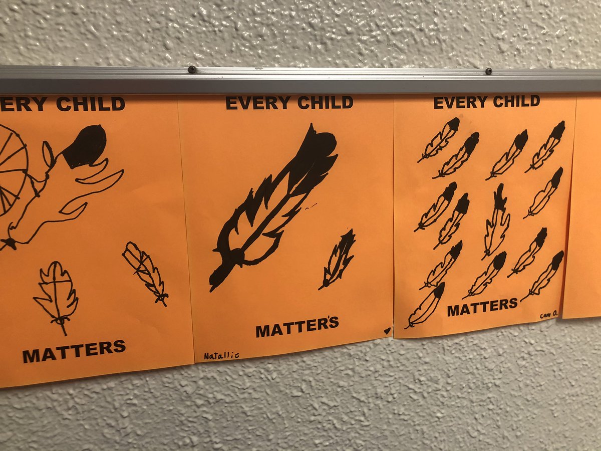 medallinger's tweet photo. So many teachings, discussions, and big emotions while learning about residential schools. @fgdragons @psd_70 @NealleDickson #215 https://t.co/d3yhHnv6Vh