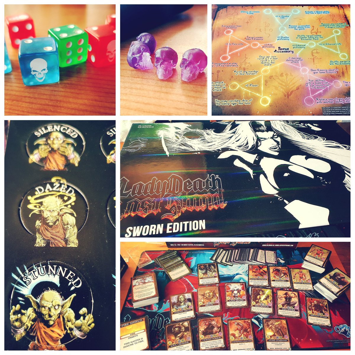 WeDieaLot's tweet photo. Iiiiitttsss game night! Lets check out Lady Death: Last Stand courtesy of @ColdWarOfficial. https://t.co/FTJLG288aT