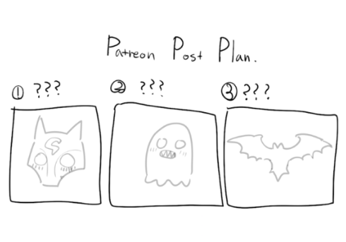 Simple Plan of mangas to be posted on my patreon in the future. 