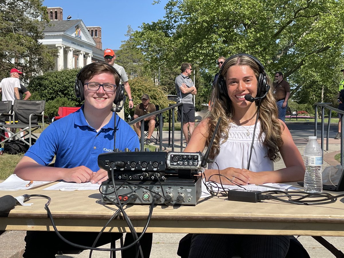 Our broadcasters Kayla Santiago and Gary Erdelyi are headed to cover the Division 3 World Series as Rowan Baseball heads to Cedar Rapids Iowa, for the Division 3 National Championship!!
Tune in to the whole series on Rowan Radio 89.7 WGLS FM and online at rowanradio.com