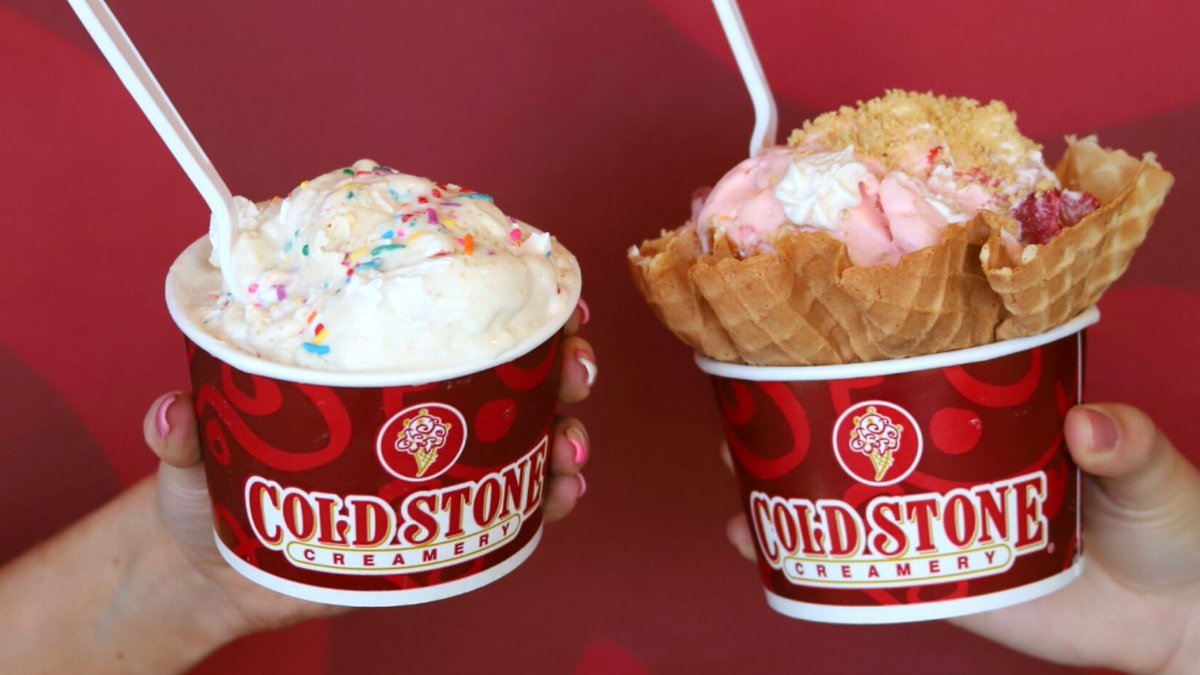 Cold Stone Creamery tweet media