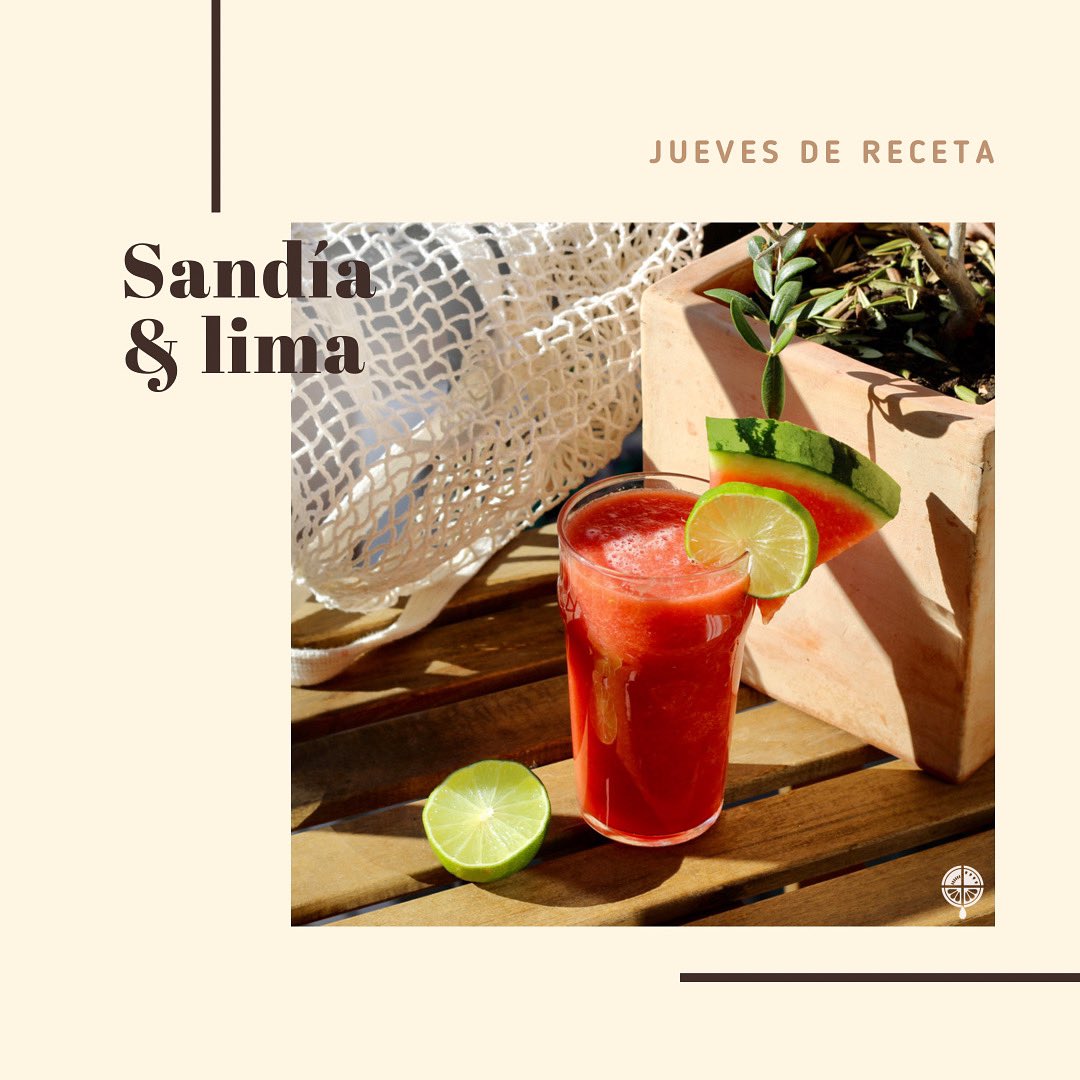 nectarfruit's tweet photo. 🍉 ¡HOY ES JUEVES DE RECETA!  🍽 

¿Te apetece refrescarte? Hoy te damos una idea para hacer un delicioso zumo de sandía y lima. 🍋 https://t.co/RPhlVtt1i8