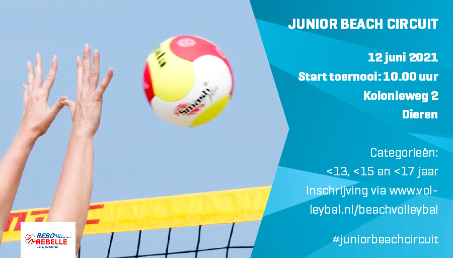 REBORebellebeac's tweet photo. Volgende week zaterdag 12 juni wordt bij het verwachte mooie weer het JBC jeugdvolleybaltoernooi gehouden op de beachvelden van ReboEraMakelaars Rebelle. Schrijf je in of kom eens kijken wat de jeugd in    zijn mars heeft https://t.co/s2fP6Kt6oS