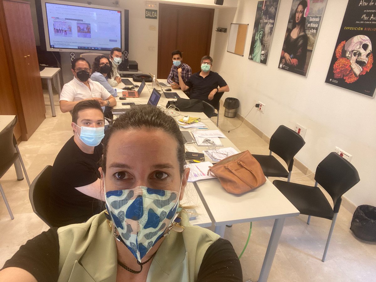 AndaluciAmericA's tweet photo. El equipo del V Congreso Internacional de Barroco Iberoamericano siempre al pie del caรฑรณn.
Han sido dรญas de mucho trabajo, emociones y nervios, pero finalmente todo ha merecido la pena. No podemos estar mรกs contentos๐คฉ
Nuestro agradecimiento a @si2info y @Directosmovil
#VCIBI https://t.co/3JjzxjyakG
