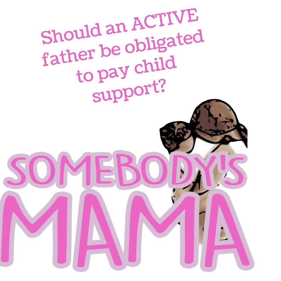 hinkaboutitthursday 

~Does an ACTIVE father, meaning he is consistent, see the regularly, shows up and supports all of the child’s sports activities, recitals, comes to parent/teacher conferences etc. Are the obligated to pay child support??🤔