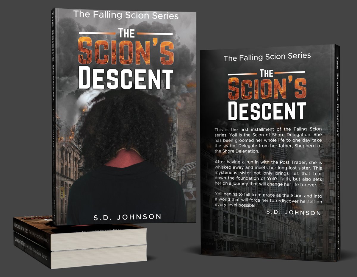 You can grab book 1 before book 2 drops. The Scion's Descent!
amazon.com/Scions-Descent…
#blackcreatives #authors #writers #blackauthors #blackwriters #indieauthors #books #bookcommunity #bookclub #amreading #sacramentoauthros #amazon #bookblast #blackpublishers #Selfpublishing