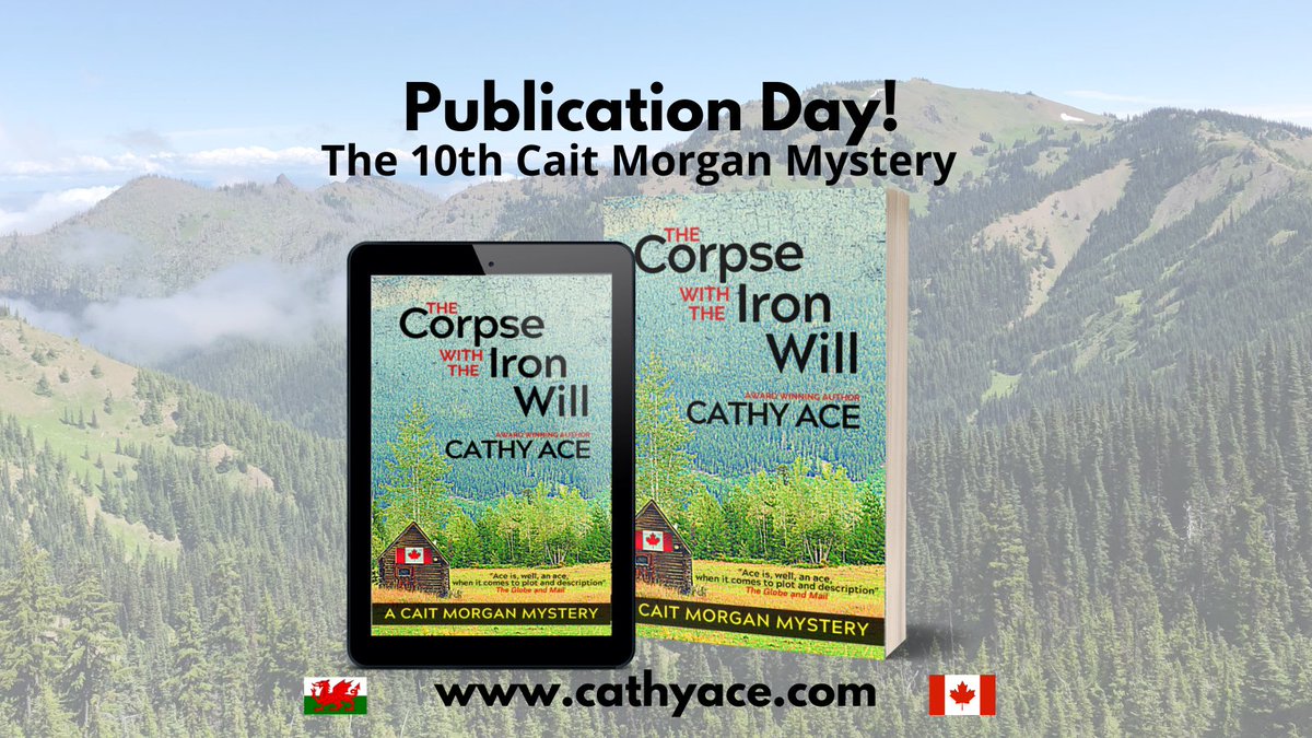 AceCathy's tweet photo. CELEBRATING! Out TODAY! https://t.co/f0efFJRrTY @CrimeCymru @crimewriterscan @SINCCanadaWest @CanadaHardcover @walesweekBC @WalesinNA @ITWThrillBegins @The_CWA @CrimeReaders @darkstormybc @Donna_Carrick @Malice_Domestic @WWC_Calgary @ChantiReviews @artbcguide @ReadLocalBC https://t.co/XvC9YBE8xa