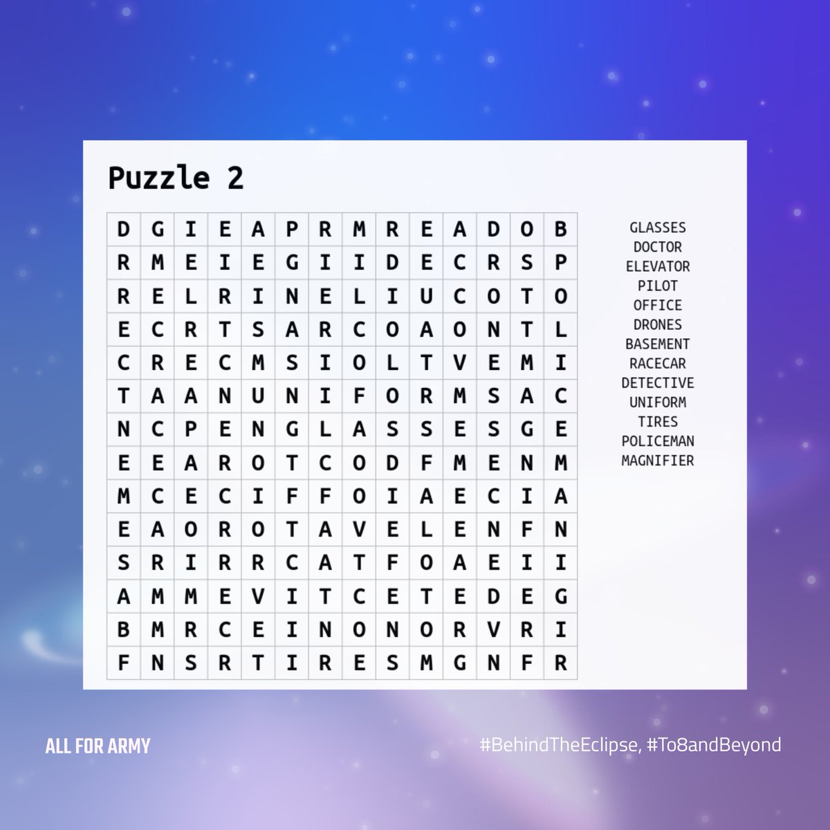 allforarmy's tweet photo. Word Search Puzzle 2 https://t.co/sN3MG9ysKH