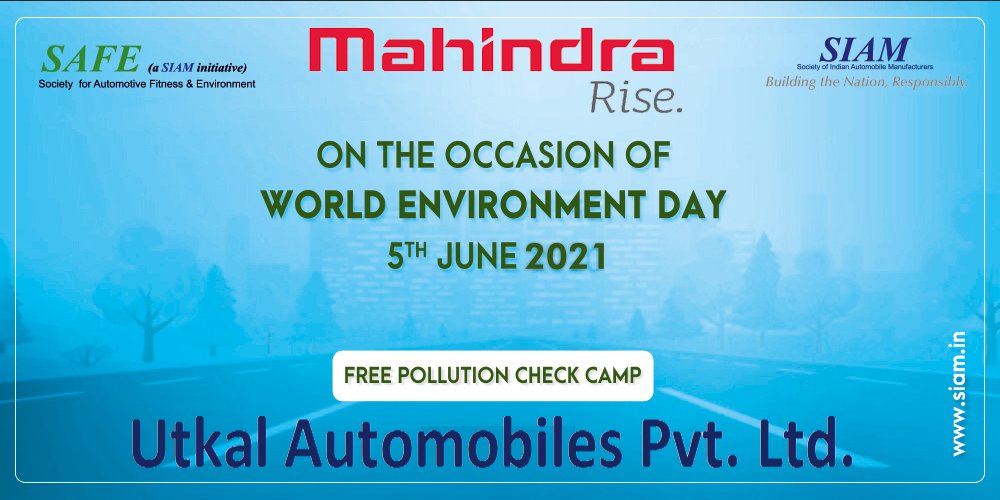 UtkalMahindra's tweet photo. Earth is our Home &amp; we must make efforts to keep it clean &amp; green.
On the Occasion of World Environment Day, let us Promise to make it a better place to live!! 🌎
#WorldEnvironmentDay #MahindraRise #UtkalAutomobiles https://t.co/p2qYjZyDls