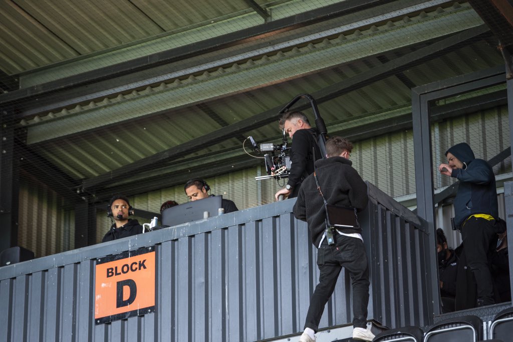 LiamMacdevitt's tweet photo. Had fun filming the new @pfa film 🎥#ForFootballForLife https://t.co/blMHZlBsSd