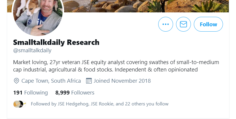 JSE_School_Bus's tweet photo. Oops!...I did it again. Will @smalltalkdaily correctly honour his commitment this time? Wouldn't hold my breath.... https://t.co/Hnk03VrQ7G