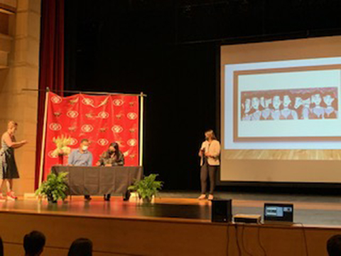 Congrats to the 36 graduates who signed intentions to continue the performing &amp; visual arts at the collegiate level! BHS, CTHS &amp; SHS each hosted Fine Arts Signing Day for seniors who plan to continue art, band, choir, dance &amp; theater in college. emsisd.com/FAsigningday20… #EMSproud