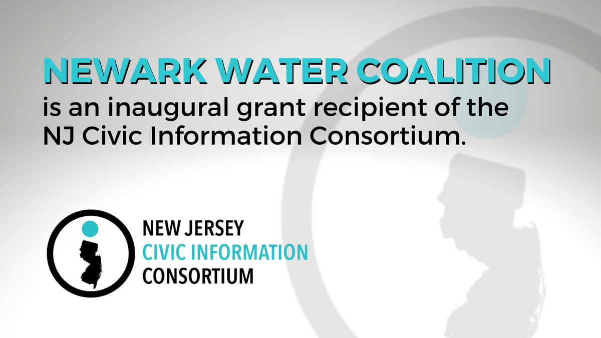 .@CleanWater4Nwk has been active for years in advocating for clean water for the residents of #Newark. They plan to use this grant to create an oral history project to tell the story of those who have worked to deliver clean #water to Brick City residents. #environment