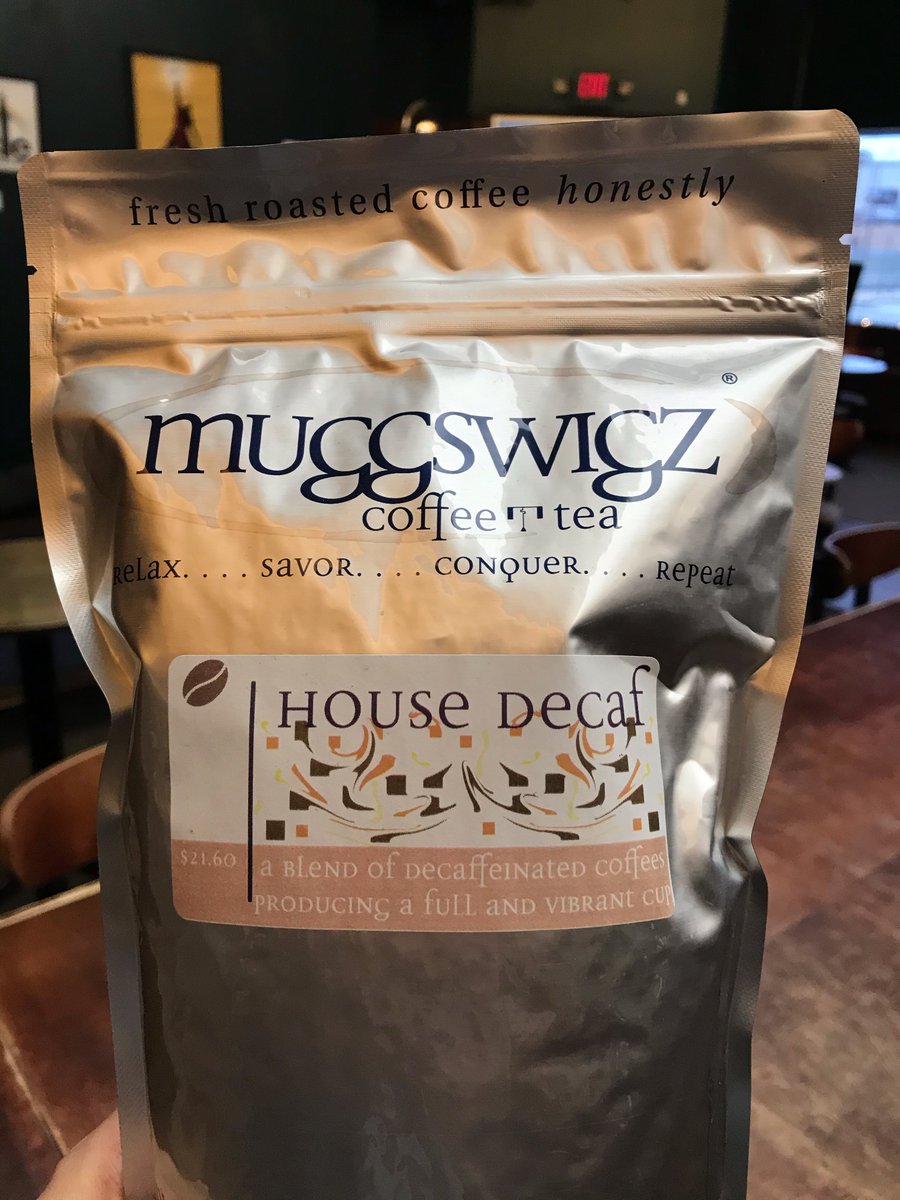 We won't let our House Decaf get a bad rep! Yes, it's decaffeinated but it uses the water process and tastes so full bodied, producing a vibrant cup of coffee!  
#Coffee #housedecaf #waterprocess #coffeehouse #cantonoh #ohiocoffee