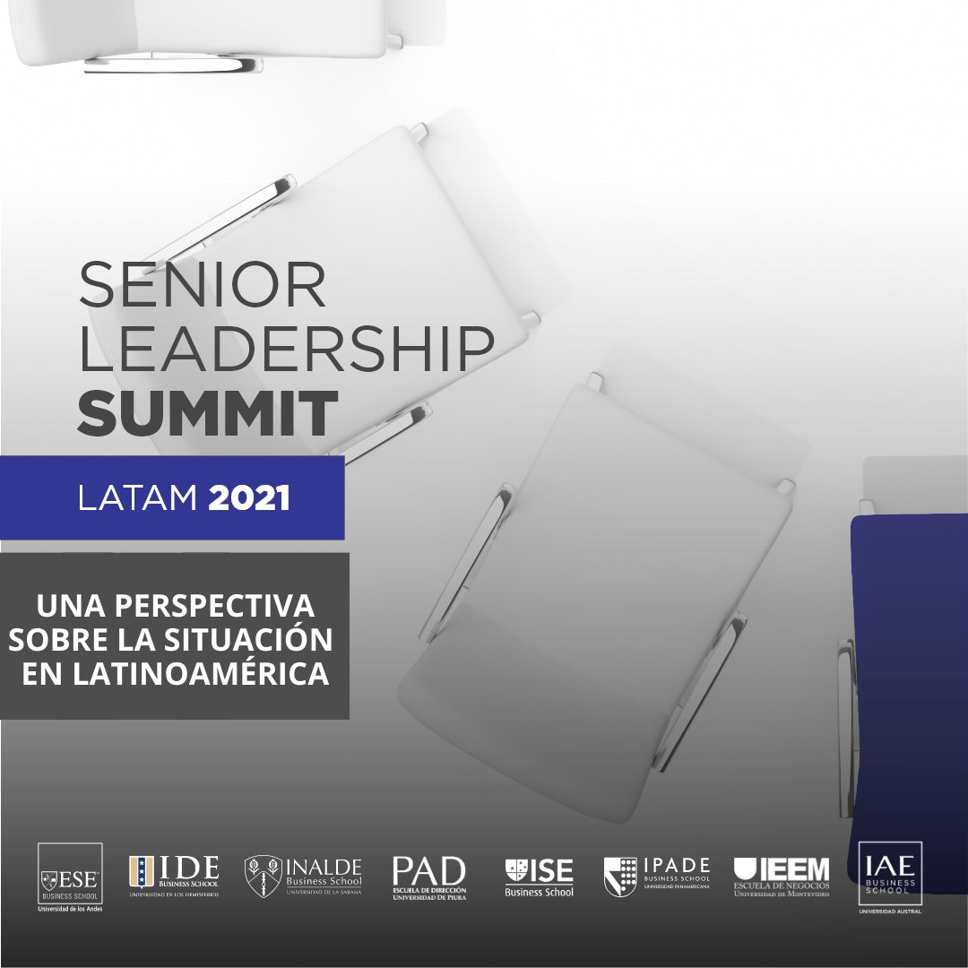 IAE_Austral's tweet photo. #LeadershipSummitLATAM Una perspectiva sobre la situación en Latinoamérica. 
Compartimos una síntesis de los puntos salientes en Senior Leadership Summit LATAM 2021, el encuentro que reúne y tiene como protagonistas a las 8 escuelas de negocios líderes en Latinoamérica.
#LATAM https://t.co/im6IryulYe