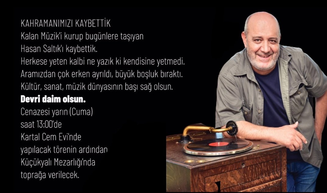 Kahramanımızı kaybettik!