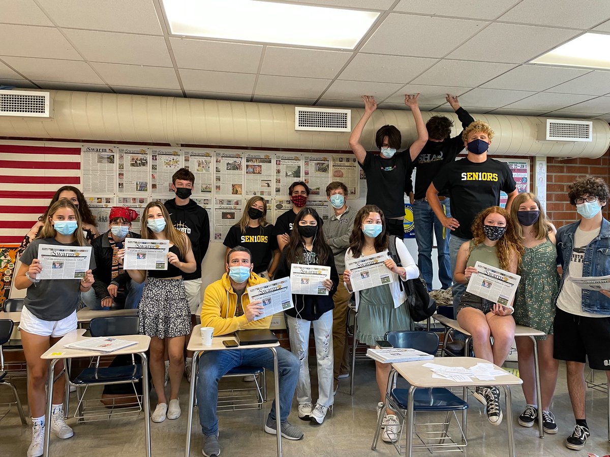 Jrosenberg957's tweet image. Proud of these talented young journalists @SwarmNovato for the year-end issue. Quality work🗞👏🗞👏🗞👏🗞👏🗞👏🗞