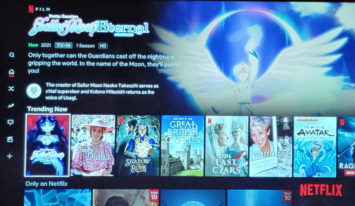 crystalconlive's tweet image. So THIS happened... 💗

Pretty Guardian Sailor Moon Eternal: The Movie - Parts 1 &amp;amp; 2 only on NETFLIX

The Moonlight is a messenger of love.⠀
⠀
#CrystalCon #SailorMoon #Netflix #MagicalGirl #SailorMoonEternal #Toei #StudioDEEN #Anime #Movie #Otaku #NetflixCanada #Film #Animation