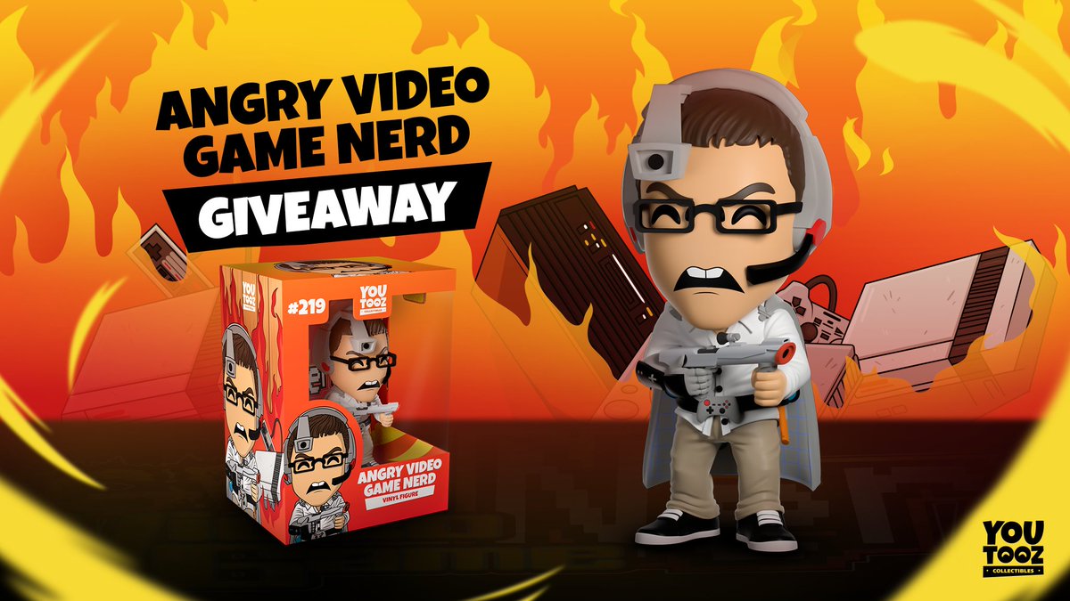 cinemassacre's tweet photo. RT + follow @Youtooz to get a chance to win one of my new Youtooz! Winners are announced on the drop day of June 11th. https://t.co/ZABMoHMIAu