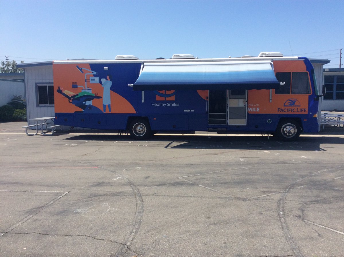 Healthy Smiles brought their mobile dentist office to Meairs today!