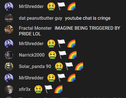 LiimitLiz's tweet photo. the homophobia in owl broadcast chat is absolutely disgusting https://t.co/BxH07T8wdL