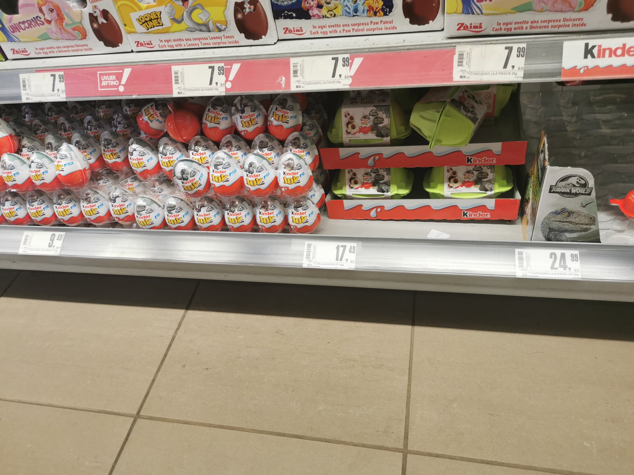 Jurassic World Kinder Joy Spiel Selling Discounted | nationaldefensepac.org