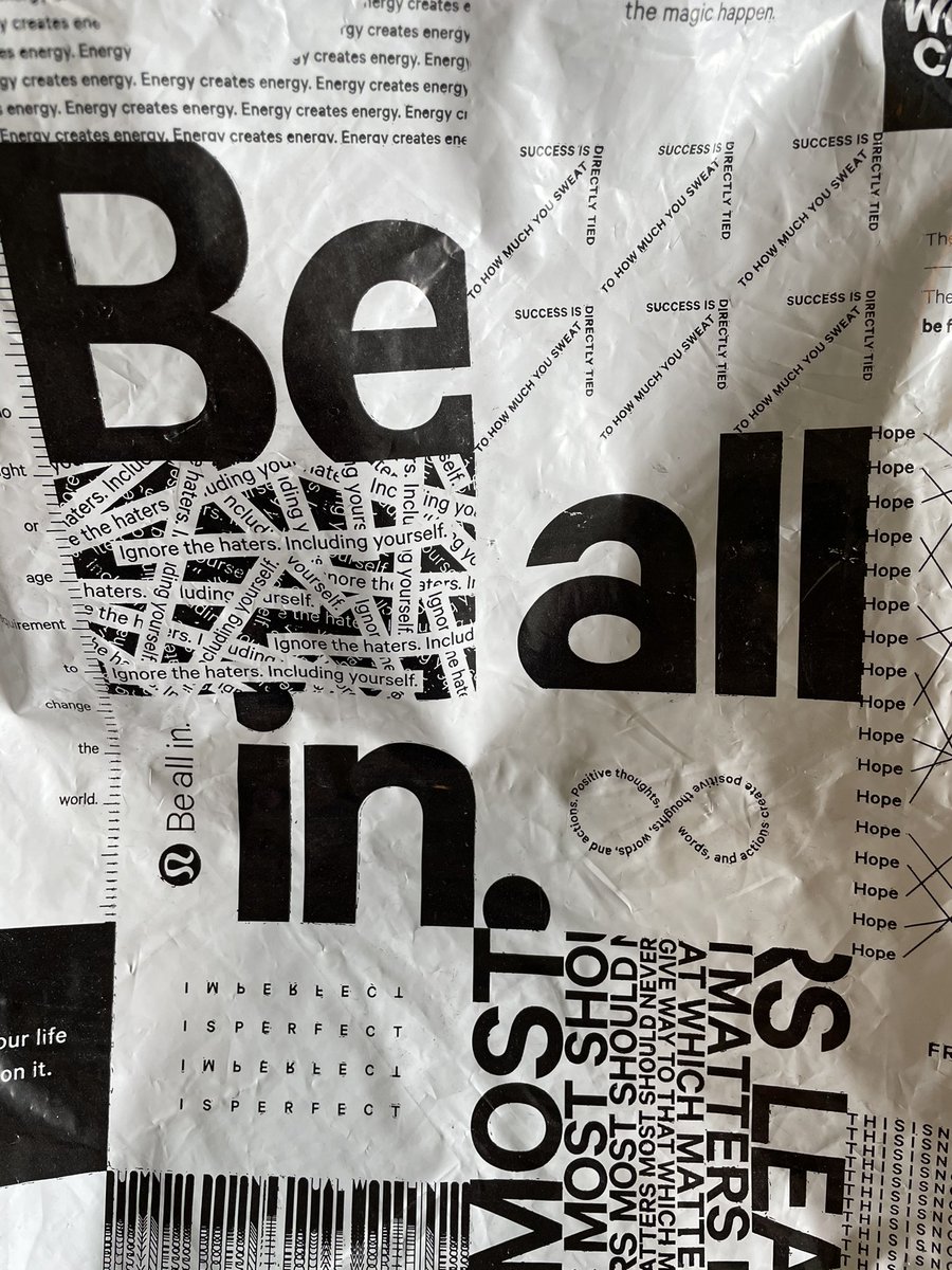 When you thought the delivery was your <a href="/TMobile/">T-Mobile</a> Uniform but it really is your Lululemon delivery!  #ALLIN #TMobile 🤣.